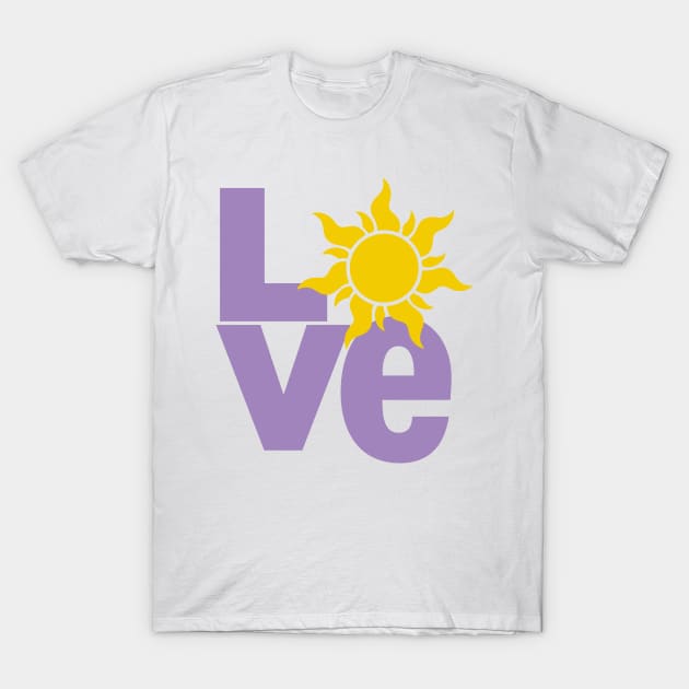 Tangled up in LOVE T-Shirt by 5571 designs